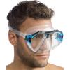 imageCressi Matrix Adult Scuba Diving Snorkeling and Freediving Masks Matrix Made in ItalyClearAquamarine