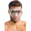 imageCressi Matrix Adult Scuba Diving Snorkeling and Freediving Masks Matrix Made in ItalyClearYellow