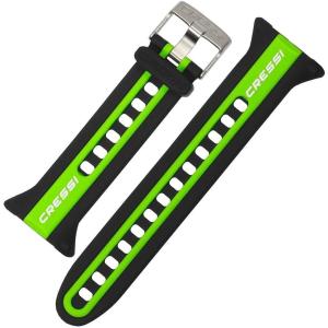 imageCressi Genuine Watchband Battery Replacement Dive Watch Computer  Official Spare PartsNeon BlackLime