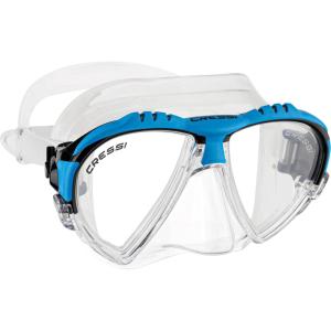 imageCressi Matrix Adult Scuba Diving Snorkeling and Freediving Masks Matrix Made in ItalyClearBlue