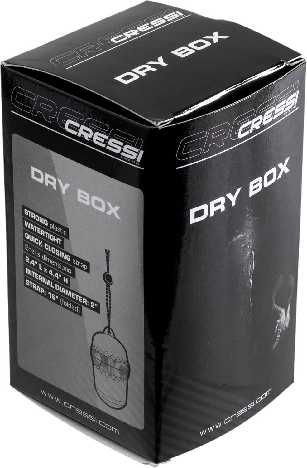 imageCressi Watertight Dry Box  Store Objects Securely and Protect from Sand Dust and Debris
