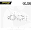 imageCressi Young Swim Goggles for Kids Aged 7 to 15 Made of Soft Silicone  King Crab made in ItalyPink