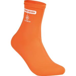 imageElastic Water Sport Adult Socks for Snorkeling Scuba Diving  ULTRA STRETCH FIN SOCKS by Cressi quality since 1946Tangerine