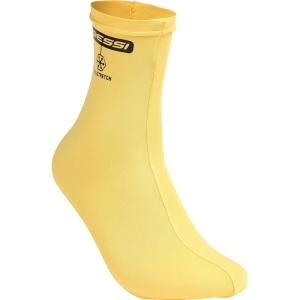 imageElastic Water Sport Adult Socks for Snorkeling Scuba Diving  ULTRA STRETCH FIN SOCKS by Cressi quality since 1946Yellow