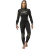 imageCressi Womens Full Neoprene Wetsuit BackZip for Scuba Diving ampamp Water Activities  Fast 5mm Designed in ItalyBlackYellow