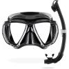 imageCressi Big Eyes ampamp Seal Dry Mask ampamp Snorkel KitsBlackBlack