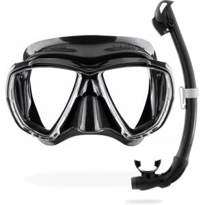 imageCressi Big Eyes ampamp Seal Dry Mask ampamp Snorkel KitsBlackBlack