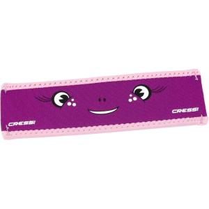 imageCRESSI Floating Neoprene Goggle Strap Cover for Comfort and Security Quality Since 1946PurplePink