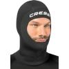 image:imageAdult Unisex Neoprene Diving Hood 5mm Thick  Scuba Diving Snorkeling Surfing  Solo Hood Designed in Italy by CressiBlackBlack