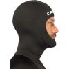 image:imageAdult Unisex Neoprene Diving Hood 5mm Thick  Scuba Diving Snorkeling Surfing  Solo Hood Designed in Italy by CressiBlackBlack