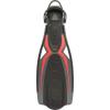 image:imageCRESSI BE155839 Scuba Diving Open Heel Fins Thor EBS Equipped with EBS Strap Spoon Effect Propulsion Stability for Beginners to Advanced Red SM 96  100 inches 245  255 cm