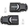 image:imageCressi Buckles for Fins Black Rondine  Reaction  Frog Plus