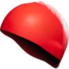 image:imageCressi Kids Silicone Swim Cap  Colorful Soft Elastic Chlorine Resistant  Swifty Designed in ItalyGreenWhiteRed