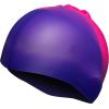 image:imageCressi Kids Silicone Swim Cap  Colorful Soft Elastic Chlorine Resistant  Swifty Designed in ItalyPurplePink
