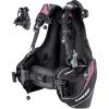 image:imageCressi Lightest Travel Scuba Diving BCD  Folds Completely to Save Space  Fully Accessorised 8 DRings 2 Wide Side Pockets 2 Rear Trim Pockets  High Lift Capacity  Travelight Designed in ItalyBlackPink