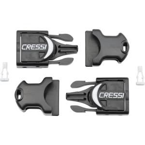 image:imageCressi Buckles for Fins Black Rondine  Reaction  Frog Plus