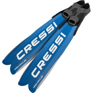 image:imageCressi Gara Modular Impulse Turbo Fins for Freediving with Interchangeable Blades  Designed in ItalyBlue