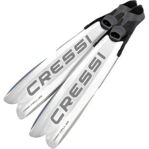image:imageCressi Gara Modular Impulse Turbo Fins for Freediving with Interchangeable Blades  Designed in ItalyWhite