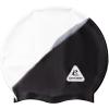 image:imageCressi Adult Silicone Swim Cap  Colorful Soft Elastic Chlorine Resistant  Swift Designed in ItalyWhiteBlack