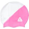 image:imageCressi Adult Silicone Swim Cap  Colorful Soft Elastic Chlorine Resistant  Swift Designed in ItalyWhitePink