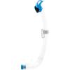 image:imageCressi Adult Snorkeling Mask  Snorkel Set  Soft MonoLens Mask  Dry Top Snorkel  Estrella amp Seal Dry Made in ItalyClearAzure