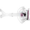 image:imageCressi Adult Snorkeling Mask  Snorkel Set  Soft MonoLens Mask  Dry Top Snorkel  Estrella amp Seal Dry Made in ItalyClearPink