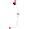 image:imageCressi Adult Snorkeling Mask  Snorkel Set  Soft MonoLens Mask  Dry Top Snorkel  Estrella amp Seal Dry Made in ItalyClearPink