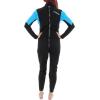 image:imageCressi Womens Ultraspan Scuba Diving Wetsuit Made in Premium Themal 3 mm Neoprene  Morea Designed in Italy Quality Since 1946BlackAquamarine