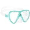image:imageCressi Lightweight Adult Diving Mask with Silicone Skirt and Wide Field of View  Ikarus  Designed in Italy by CressiClearAqua Green
