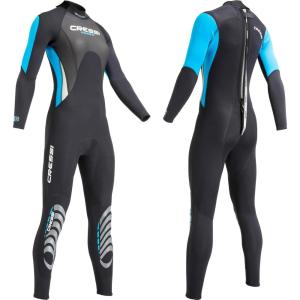 image:imageCressi Womens Ultraspan Scuba Diving Wetsuit Made in Premium Themal 3 mm Neoprene  Morea Designed in Italy Quality Since 1946BlackAquamarine D