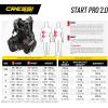 image:imageCressi Durable Jacket Style Scuba Diving BCD Gravity Weight Pockets  Start Pro 20 Designed in Italy by CressiBlackRed