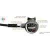 image:imageCressi Scuba Complete Regulator Set  Cold Water Certified  Light Reliable  MC9SC  Compact Pro Octopus  Made in ItalyInt