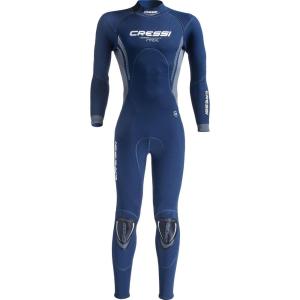 image:imageCressi Mens Full Wetsuit BackZip for Scuba Diving amp Water Activities  Fast 3mm Designed in ItalyBlueGrey