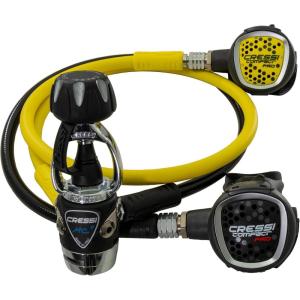 image:imageCressi Scuba Complete Regulator Set  Cold Water Certified  Light Reliable  MC9SC  Compact Pro Octopus  Made in ItalyInt