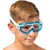 image:imageKids Mask and Fins Set for Swimming  Comfortable Silicone Goggles  Floating Fins  Baloo amp Mini Light Designed in Italy by CressiAzure