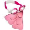 image:imageCressi Kids Goggles and Fins Set for Swimming  Comfortable Silicone Goggles  Floating Fins  Starfish amp Mini Light Designed in ItalyWhitePink