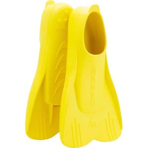 image:imageCRESSI DP301029 Snorkeling Fins Full Foot Mini Light Natural Rubber Short Fins for Pools amp Beaches Can Be Worn Even with Bare Feet Yellow 67  73 inches 17  185 cm EU2931 Size