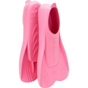 image:imageCRESSI DP304032 Snorkeling Fins Full Foot Mini Light Natural Rubber Short Fins for Pools amp Beaches Can Be Worn Even with Bare Feet Pink EU 3233 Size 75  79 inches 19  20 cm EU3233