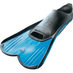 image:imageCressi Short Full Foot Pocket Fins for Swimming or Training in the Pool and in the Sea  Light made in ItalyBlue