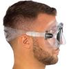 image:imageCressi Adult Scuba Driving Snorkeling and Freediving Mask  Soft Comfortable Silicone  Ranger Designed in ItalyClearBlack 