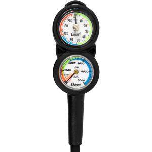image:imageCressi Rugged Analogic Console Analogic Pressure Gauges Imperial Mini SPGConsole DP2