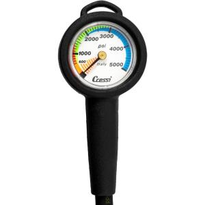 image:imageCressi Rugged Analogic Console Analogic Pressure Gauges Imperial Mini SPGMini SPG