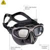 image:imageCressi Freediving 2Flat Lens Mask  Low Internal Volume  Perfect Vision  Minima Made in Italy
