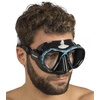 image:imageCressi Metis Mask  Mask for Apnea Diving and Underwater Photography Minimum Internal Volume  Unisex AdultHunter Blue