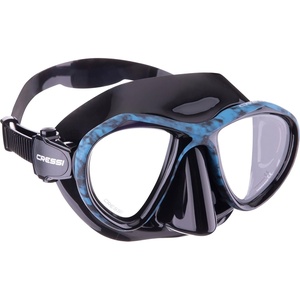 image:imageCressi Metis Mask  Mask for Apnea Diving and Underwater Photography Minimum Internal Volume  Unisex AdultHunter Blue