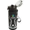 image:imageCressi H2O Frosted Drinking Flask  One Click Opening Lanyard for Easy Carrying Filter for Ice and Fruit  600 ml  1000 ml  BPA Free  Designed in Italy