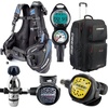 image:imageCressi Travelight Mens Package  Includes Travelight BCD XS Compact Regulator XS Compact Octopus and Leonardo 2 Gauge Console  Moby 5