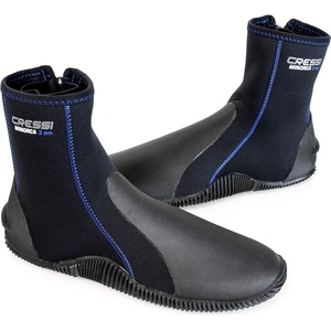 image:imageCressi Neoprene Adult AntiSlip Sole Boots  for Water Sports Scuba Diving Snorkeling Diving Rafting WindsurfingBlackBlue