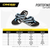 image:imageCressi Mens Kids Portofino Beach FlipFlopsWhiteBlue Size 39Blue White