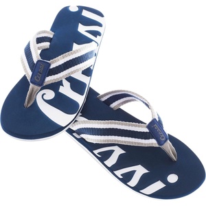 image:imageCressi Mens Kids Portofino Beach FlipFlopsWhiteBlue Size 39Blue White